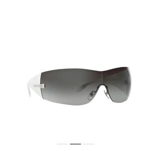 Versace Eyewear Shield Frame Sunglasses